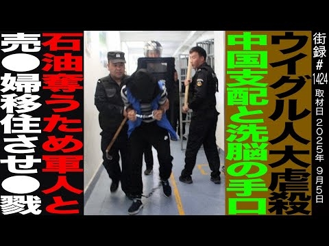 ウイグル自治区出身 イリハム・マハムティ/ウイグル人大虐●/中国支配と洗脳の手口/石油奪うため軍人と売●婦移住させ…