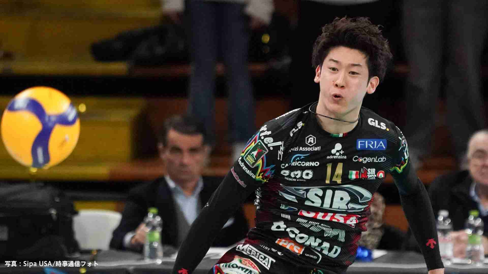 石川祐希、開幕戦でチーム2番目18得点の活躍　ペルージャは逆転勝ちで白星スタート【セリエA】（TBS NEWS DIG Powered by JNN） - Yahoo!ニュース