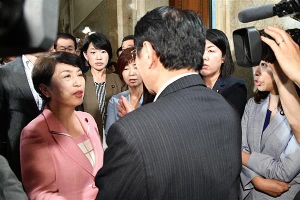 【テロ等準備罪】また出た「女の壁」作戦！民進・芝博一幹事長代理は「足を踏むな」と衛視に逆ギレ
