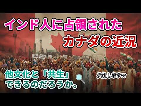 【インド人に占領されたカナダの近況】 毎年100万人… 日本が学ぶべきことは何でしょうか