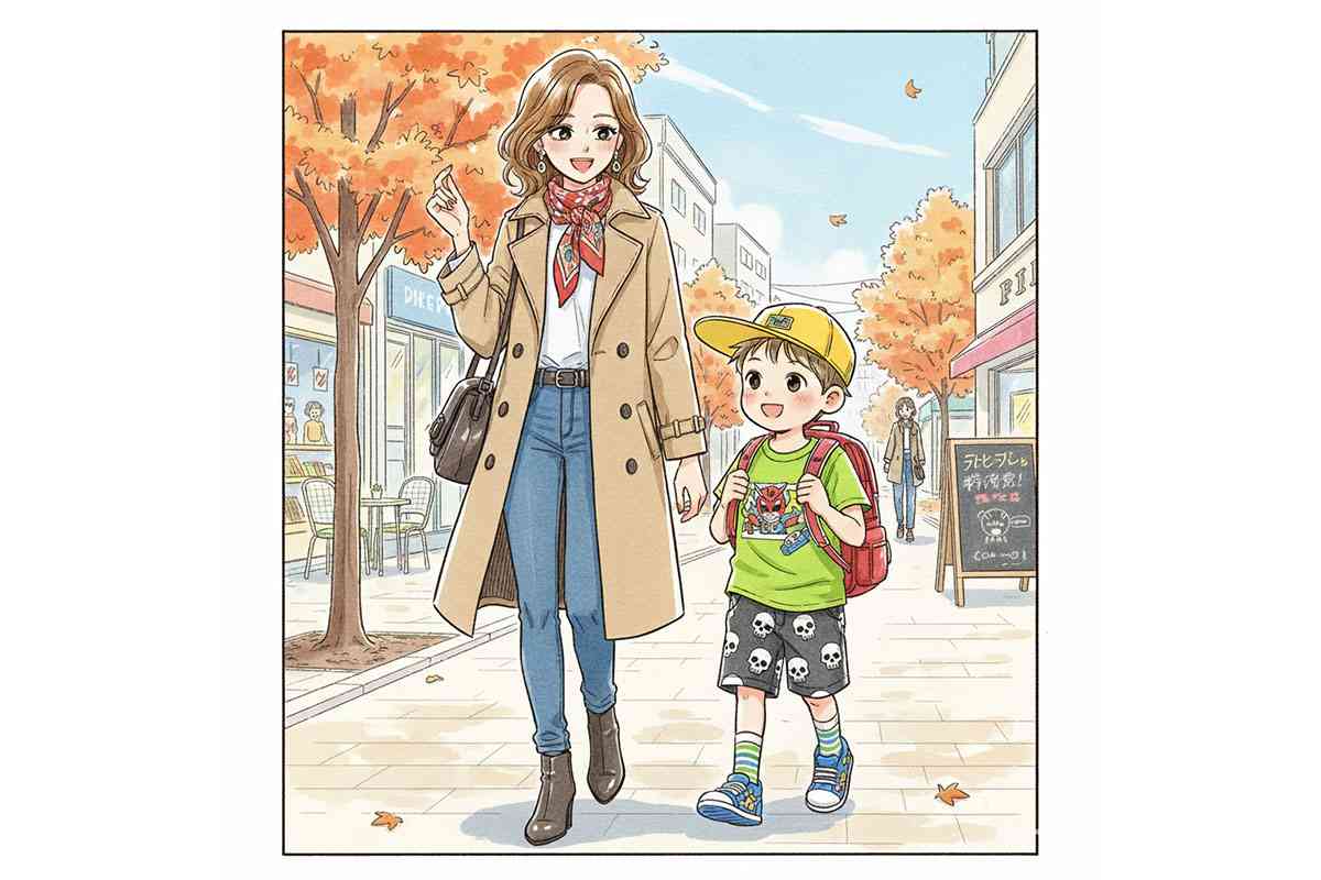 【こんな母親になりたくない】着飾ったママ＆クソダサ服の子ども←今なら分かる子育ての“理想と現実”にSNS共感の嵐
