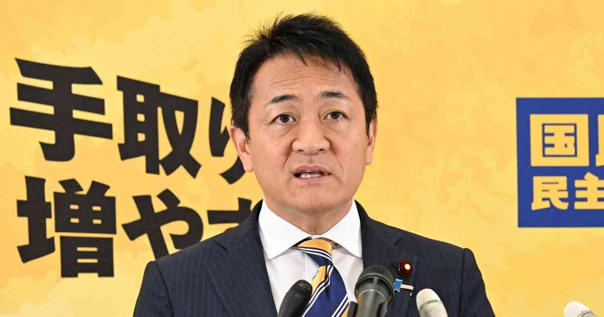 「玉木首相」案、「冗談」か「選択肢」か　維新が野党会合で言及 | 毎日新聞