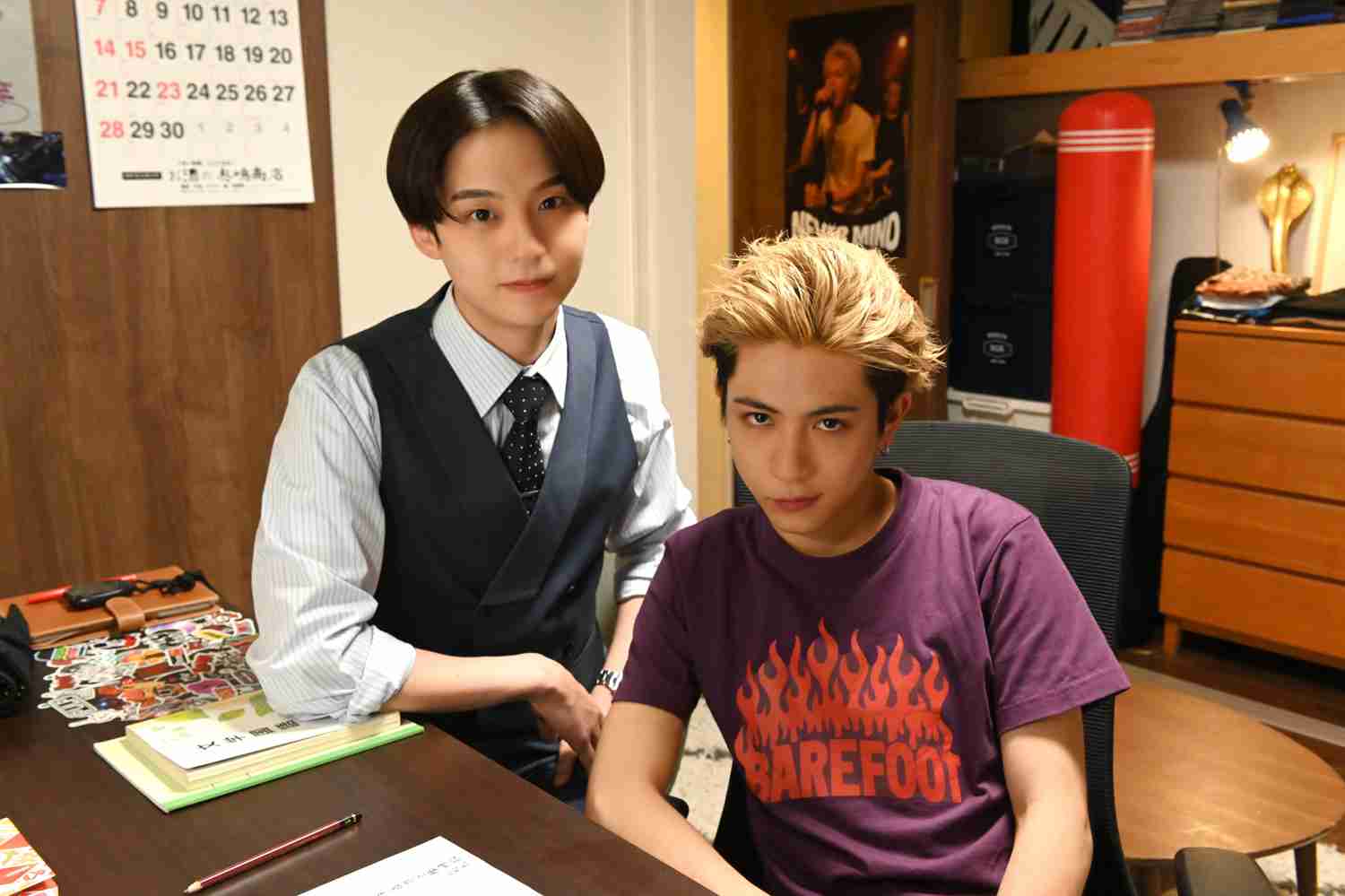 沢村玲(ワンエン)＆田中洸希(スパドラ)W主演！あま～いお勉強時間をお届け…!?新感覚BL風味キラキラ王子様コメディ『家庭教師の岸騎士です。』実写ドラマ化決定！ | Emo!miu｜エモミュー