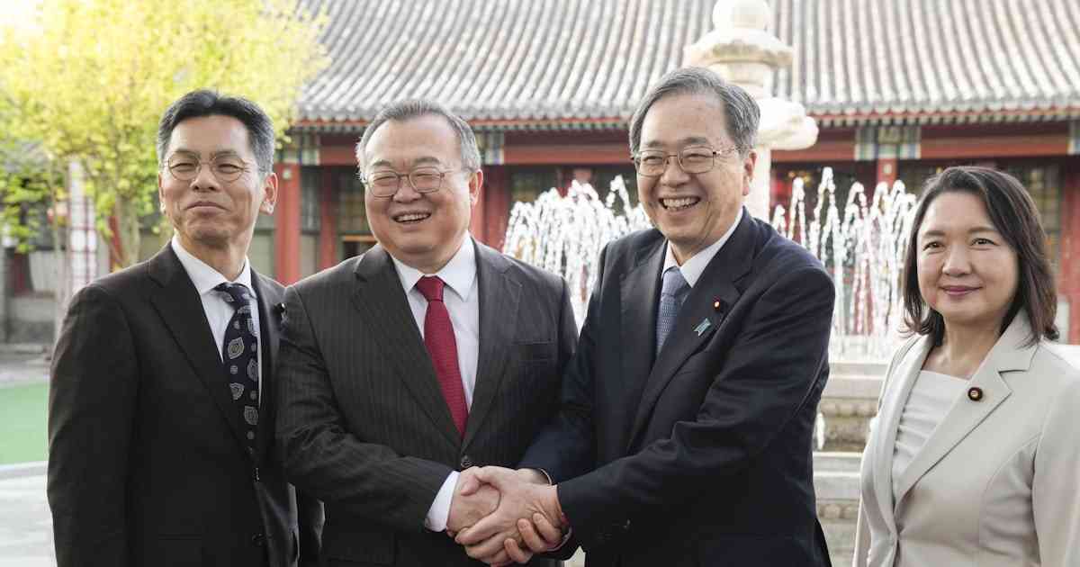 公明党の斉藤鉄夫代表が中国訪問　共産党幹部と米関税議論 - 日本経済新聞