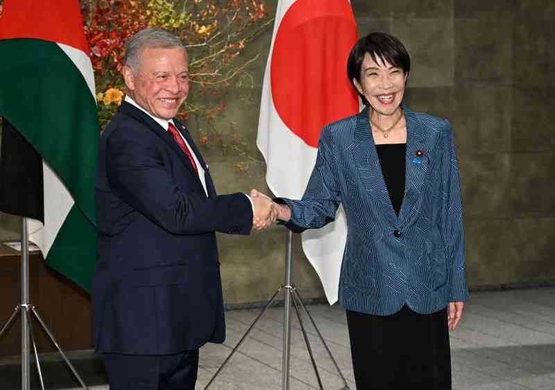 ヨルダンと安保協力など関係強化で一致　高市首相、中東首脳と初会談（毎日新聞） - Yahoo!ニュース