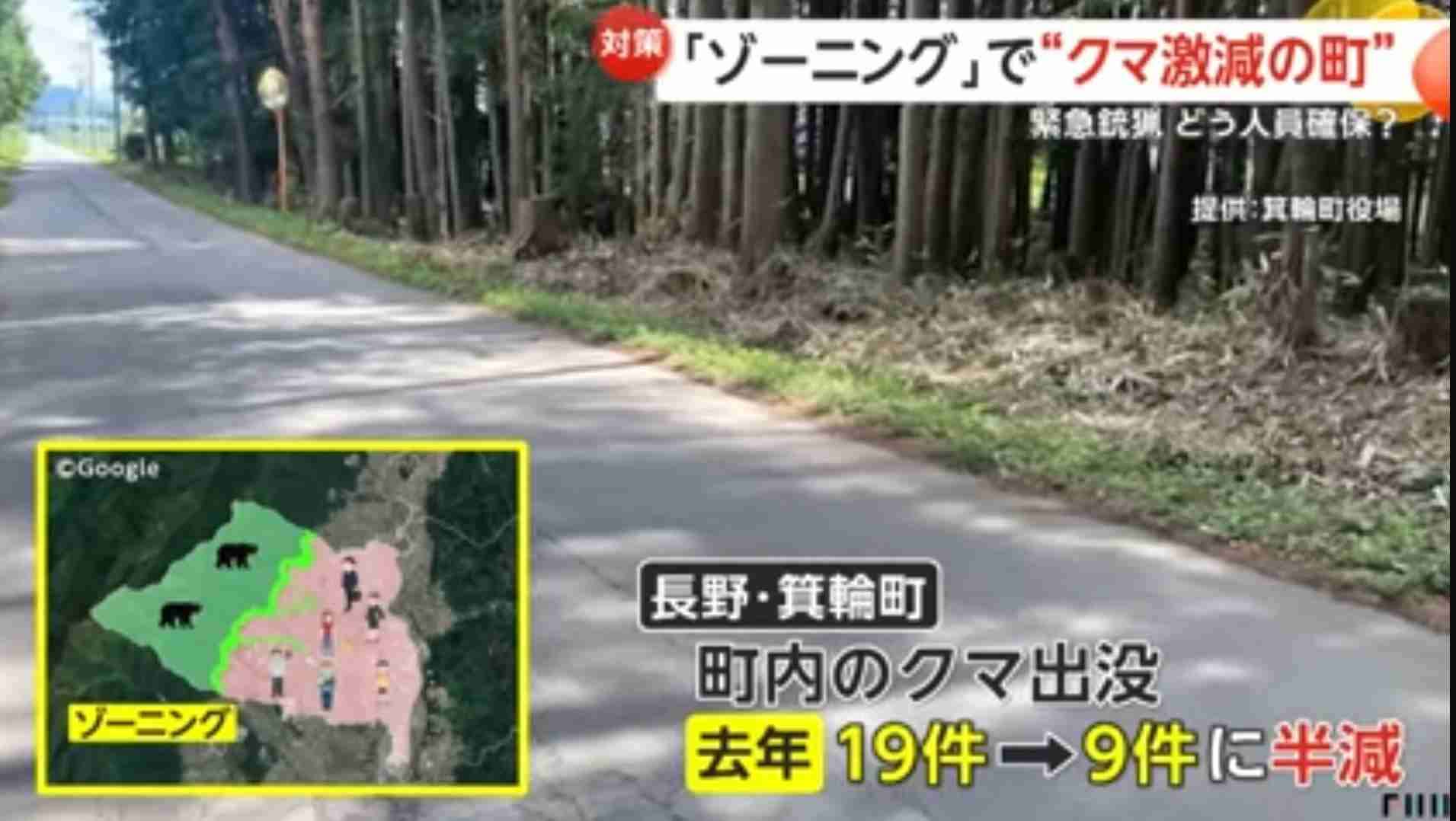 生活圏に熊が出た