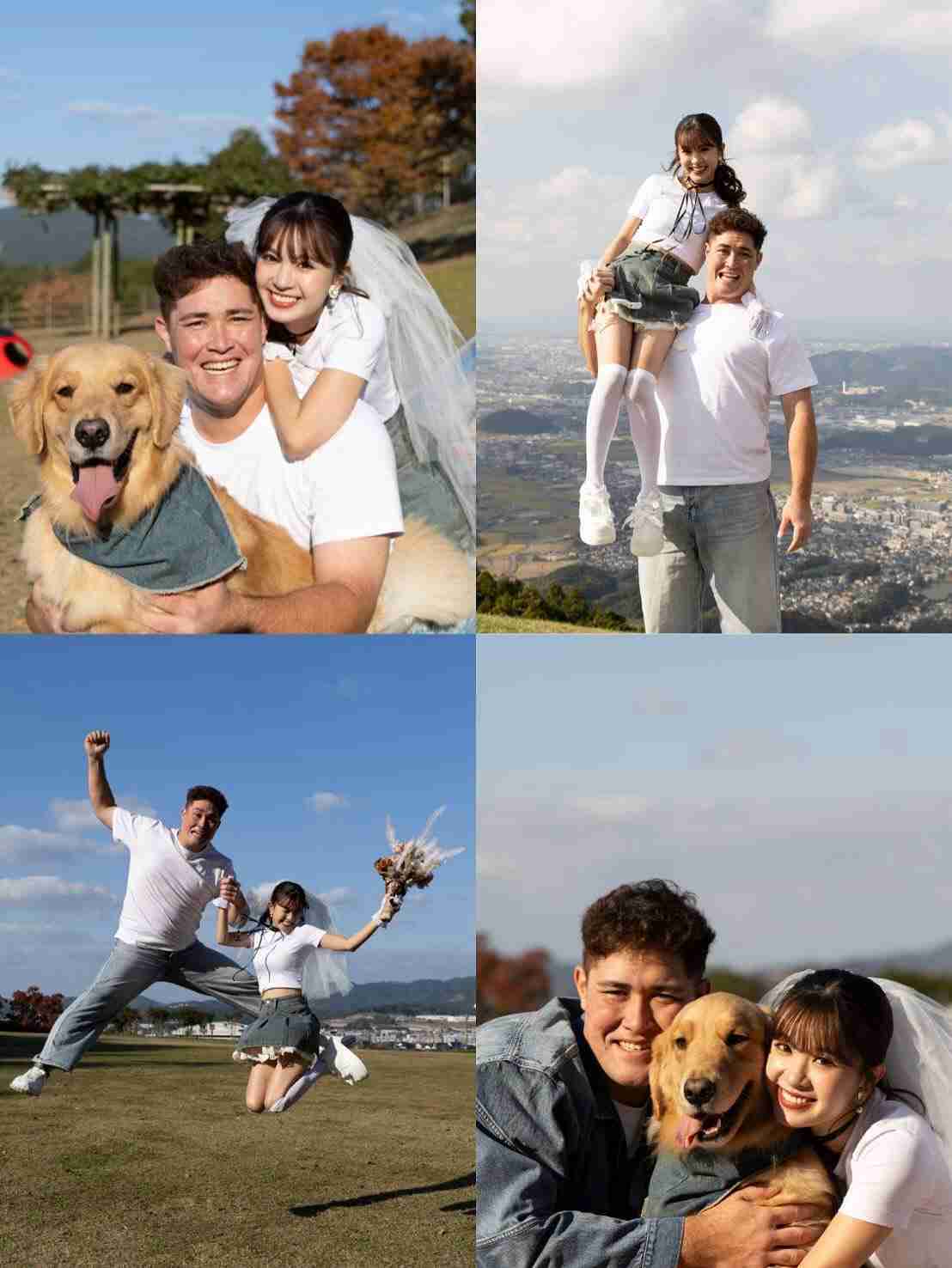 巨人・砂川リチャードが元HKT48の外薗葉月さんと結婚　プロポーズは絶景の夜景を見ながら