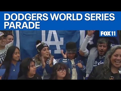 LIVE: Dodgers World Series parade preview