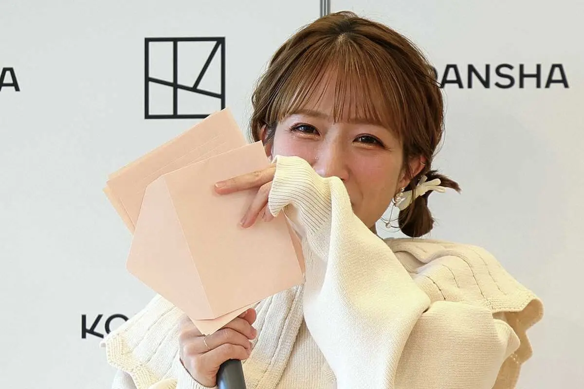 【記事全文】辻希美　「本当に希空ありがとう」長女・希空からの直筆手紙に感激し涙　第5子出産後初の公の場　 - スポニチ Sponichi Annex 芸能