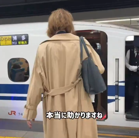 「本当に助かりますね」 駐日ドイツ大使が早朝の新幹線ホームで感動した便利なものとは
