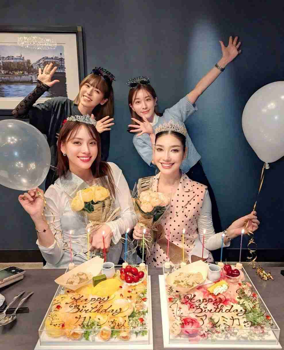 まるでSATC! アンミカ、田中みな実・若槻千夏・滝沢カレンとの豪華4ショット公開