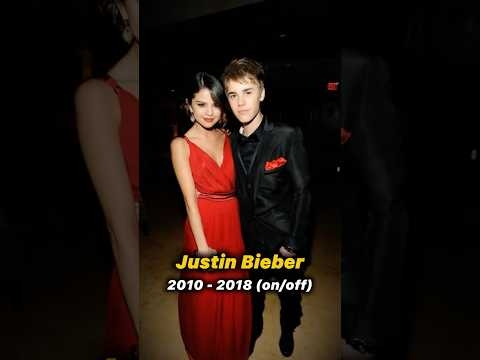Selena Gomez Boyfriends Over the Years #shorts #salenagomez