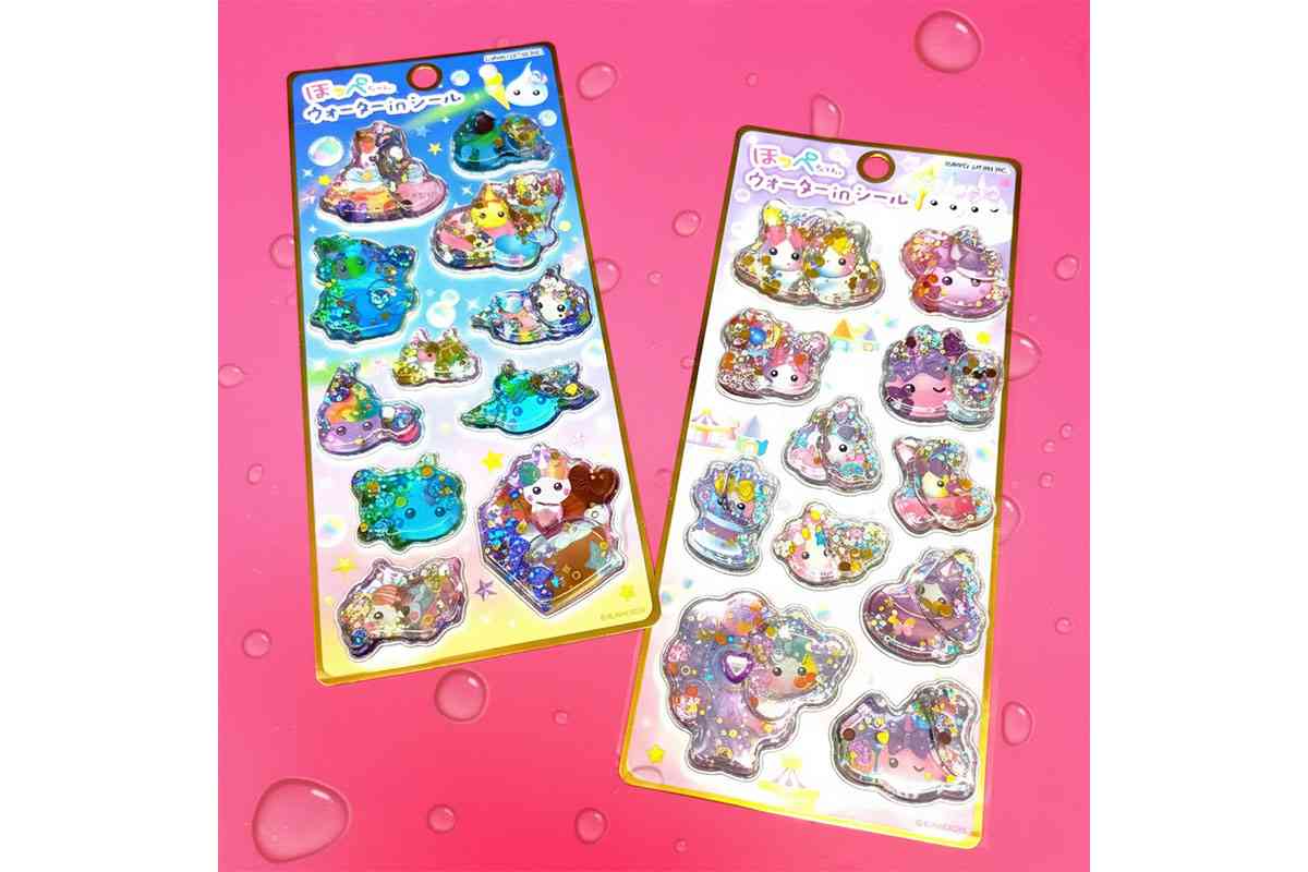 【サン宝石】人気キャラ「ほっぺちゃん」が令和の“シール文化”を牽引!おはじきシール、ウォーターインシールなど、新作が続々♪