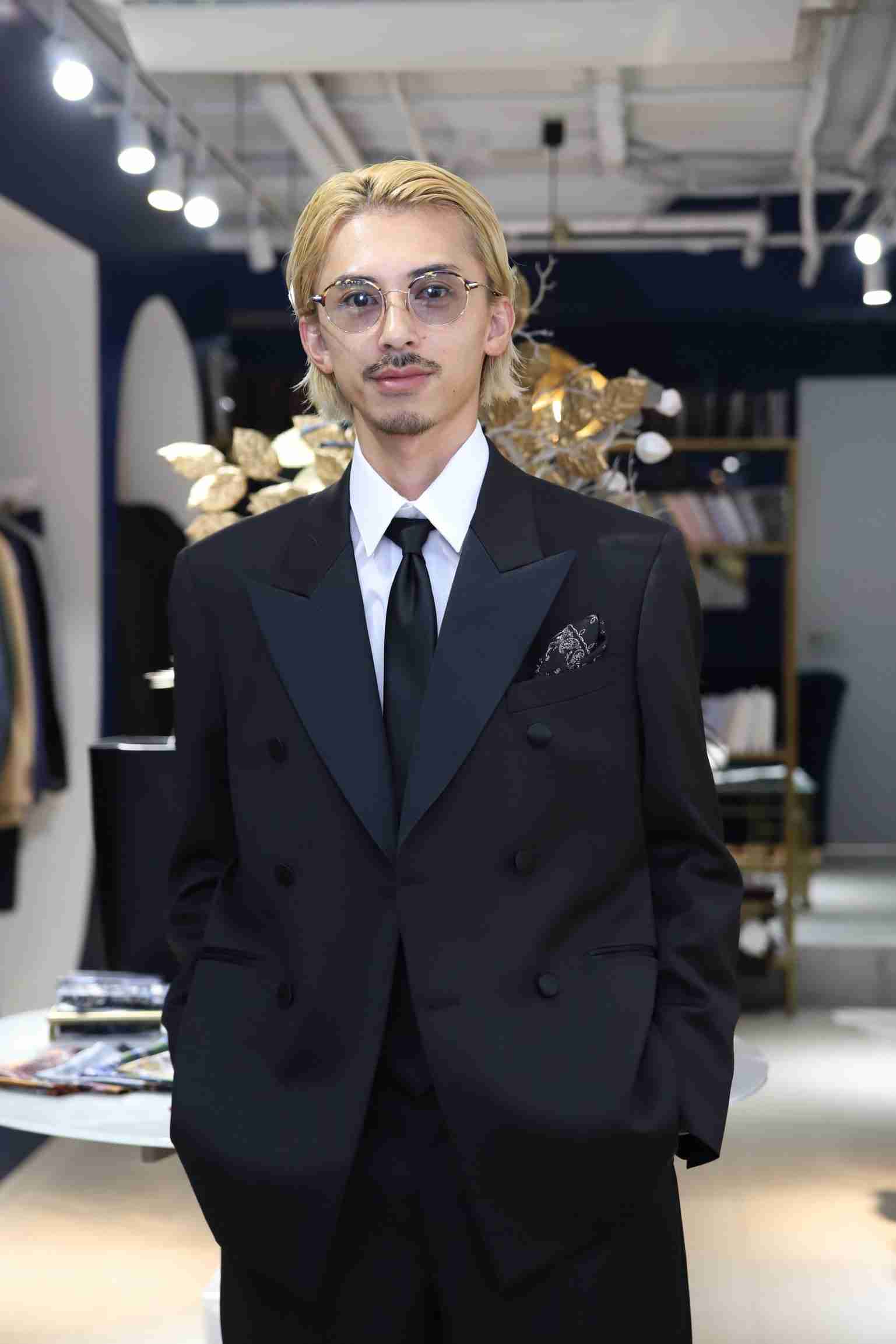 スーツの着こなし