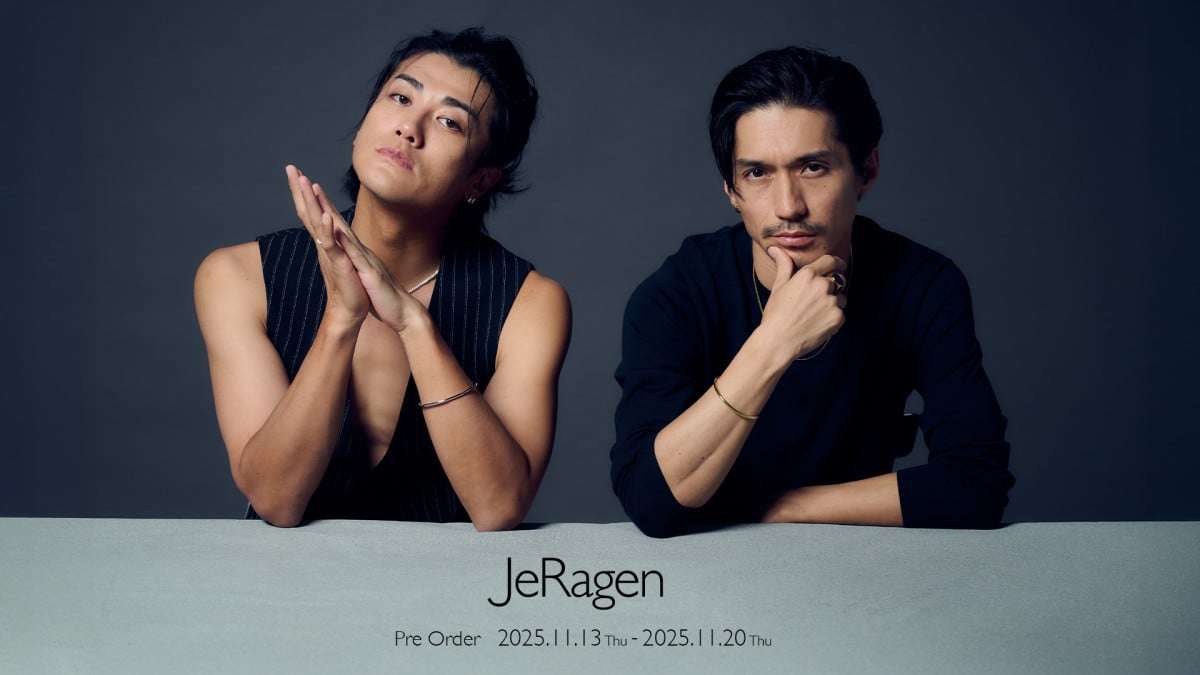 赤西仁×錦戸亮、ジュエリーブランド発表「日常のいろいろなシーンで楽しんでいただけたら」