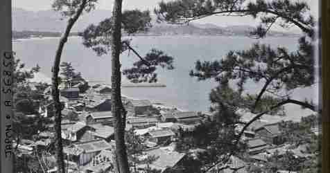         Vue sur un quartier de la baie de Hakata                                