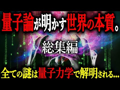 【総集編】眠れなくなる『量子論』の世界がヤバすぎる。この世界はどのように存在しているか・・・？【量子論 パラレルワールド 引き寄せの法則 ゼロポイントフィールド】