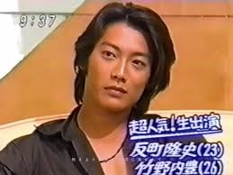 長髪が似合うイケメン