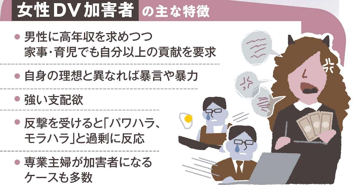 相談件数5年間で1・5倍　増える男性のDV被害　年上の妻に食事抜かれ栄養失調　国際男性デー - 産経ニュース
