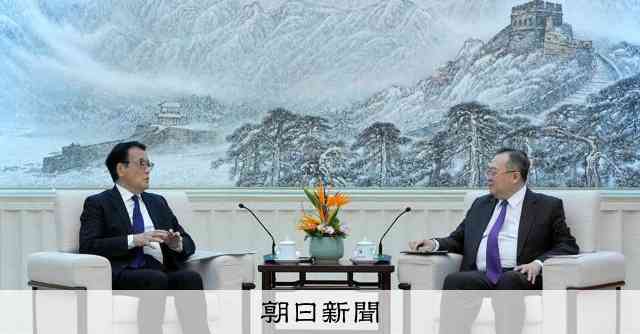 立憲の岡田氏ら訪中　中国側「関係改善」期待と台湾めぐる懸念示す：朝日新聞