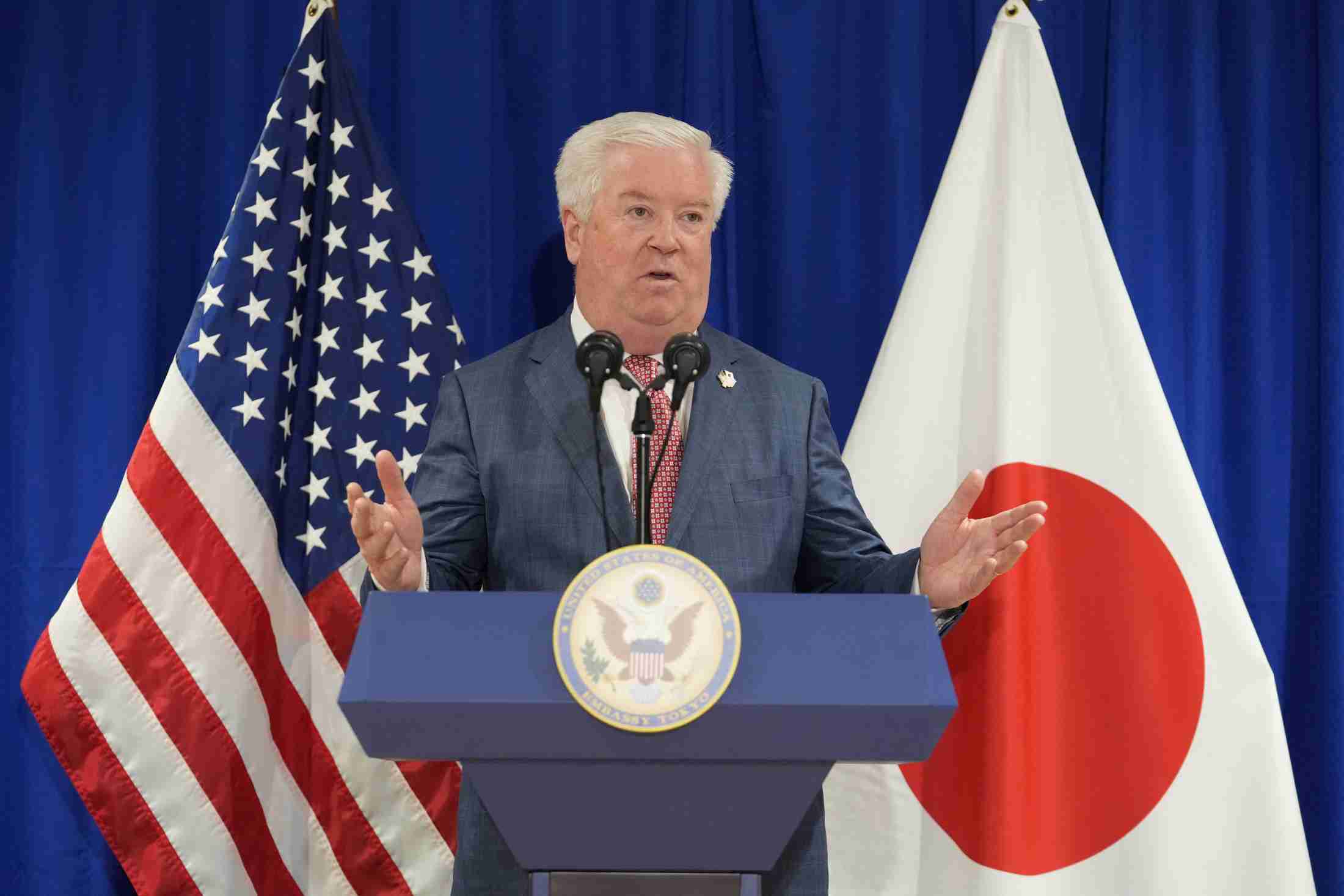 米、尖閣諸島を含め日本の防衛に全面的にコミット＝駐日大使（ロイター） - Yahoo!ニュース