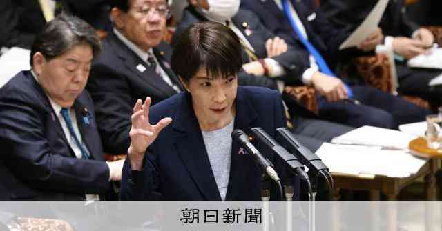高市首相、最低賃金1500円目標を明言せず　「丸投げは無責任」 [高市早苗首相　自民党総裁]：朝日新聞