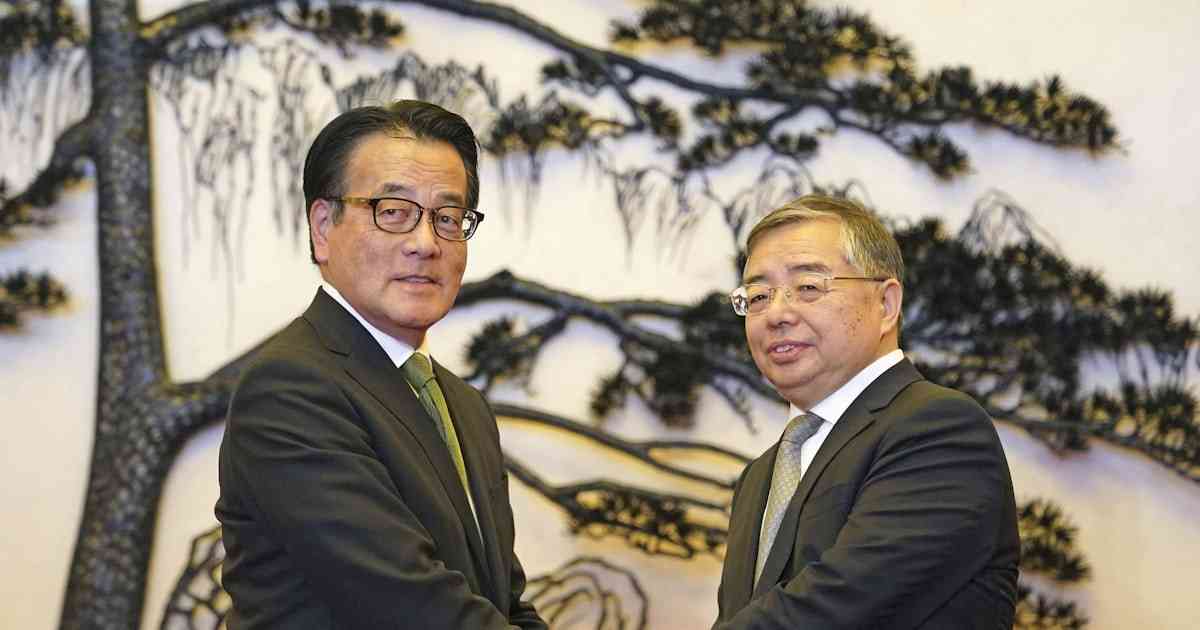 立民・岡田氏、中国共産党幹部と会談　「平和共存堅持」 - 日本経済新聞
