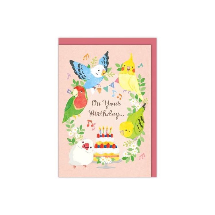 オルゴールカード バースデー インコ: ステーショナリー | ロフトネットストア