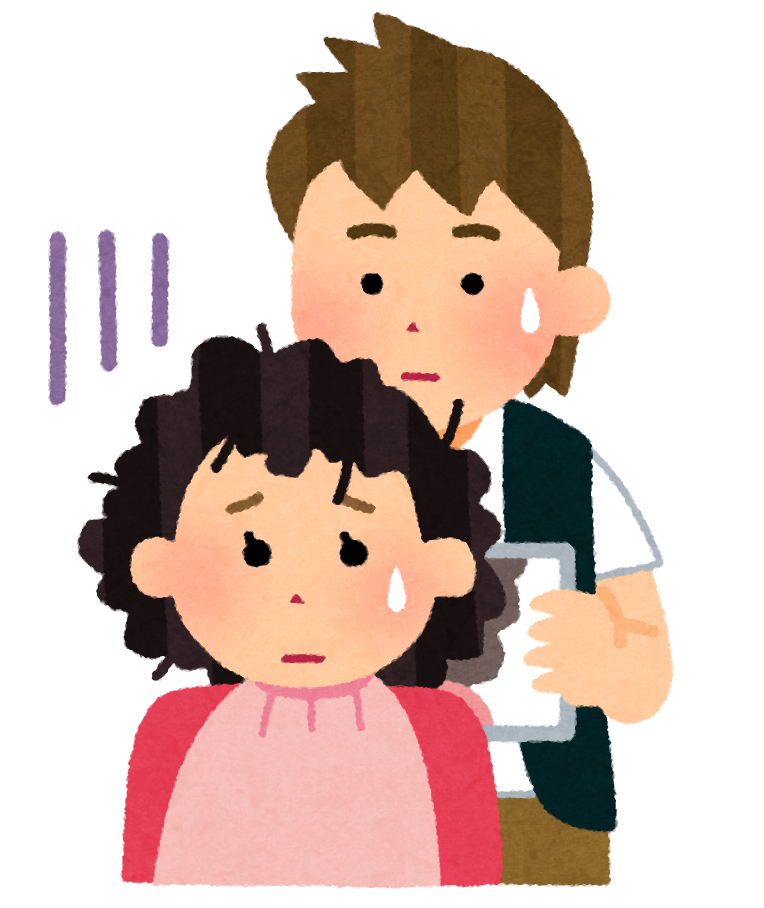 【絶壁】頭の形が良くない【鉢張り】