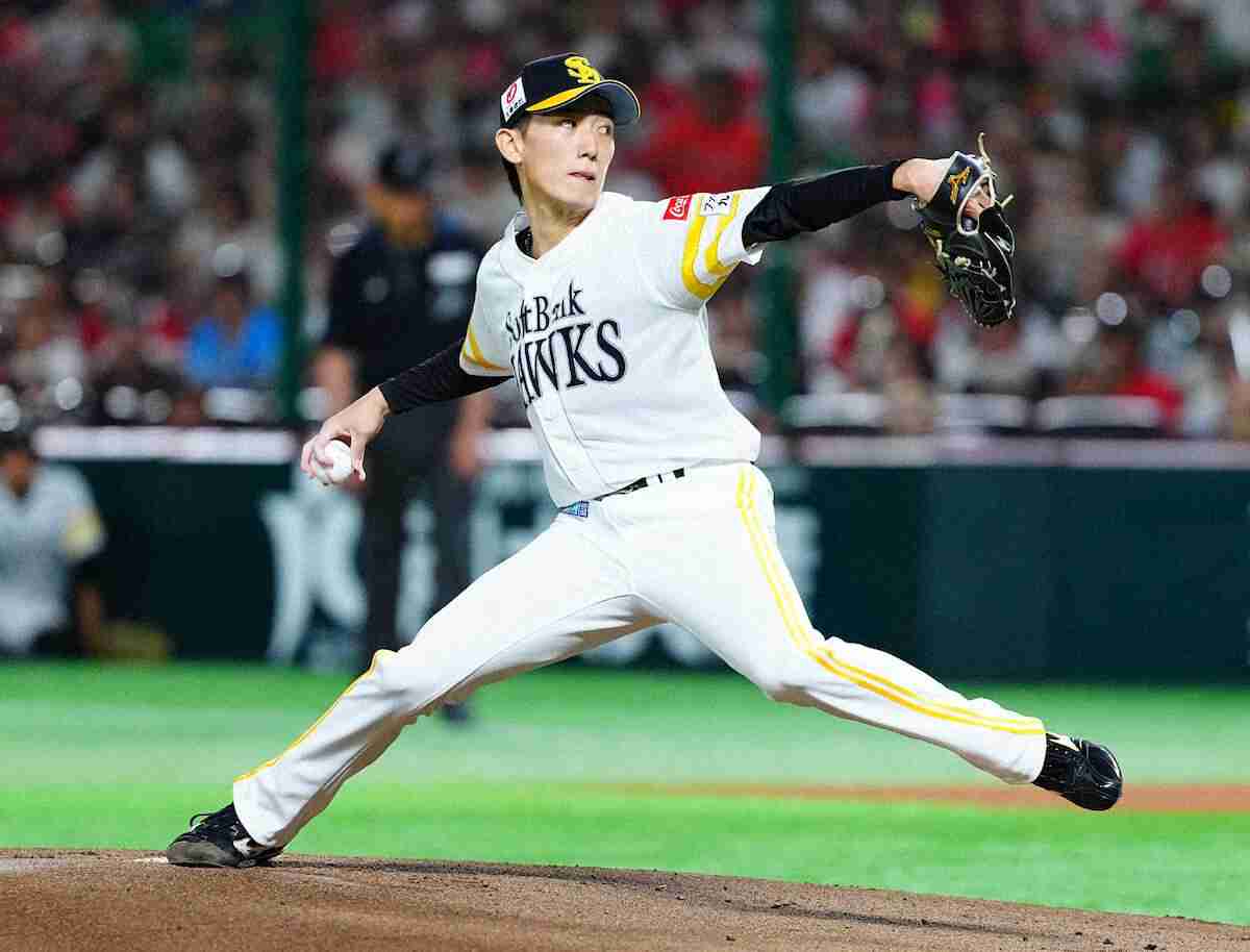 ソフトバンク・大津亮介が来季は背番号「19」　金子千尋、山岡泰輔の背中を追う（スポニチアネックス） - Yahoo!ニュース