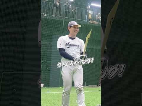 秋季キャンプ、藤原恭大が打ち込みすぎた結果… #chibalotte