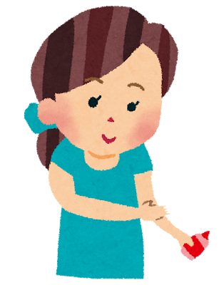 手にも日焼け止め塗る？