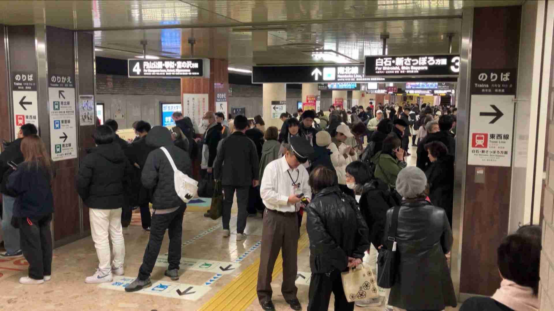 【判明】地下鉄大規模停電の原因は「風船」…乗客が持っていたアルミバルーンがトンネルへ→天井で火花が発生、8万2000人に影響＜北海道・札幌市営地下鉄＞