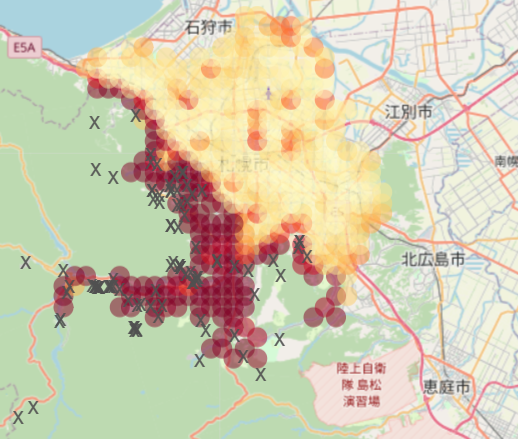 クマ遭遇AI予測マップ｜上智大学 深澤研究室