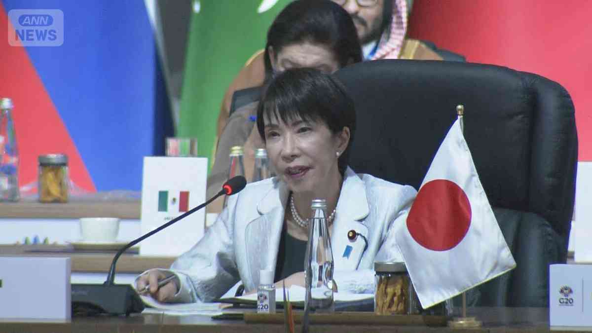 高市総理　G20サミット“遅刻”　中国首相との接触が焦点