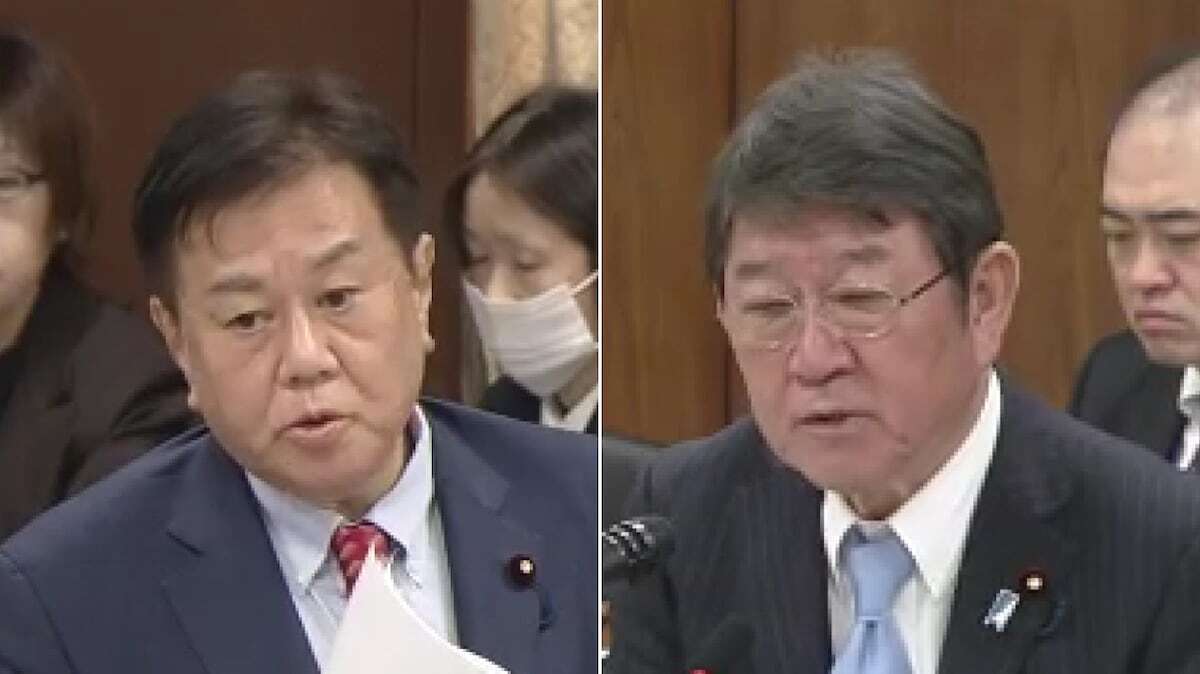 茂木氏「岡田氏が曖昧戦略を変えた」首相の台湾有事発言　立民・原口氏「批判を受け取る」（産経新聞） - Yahoo!ニュース