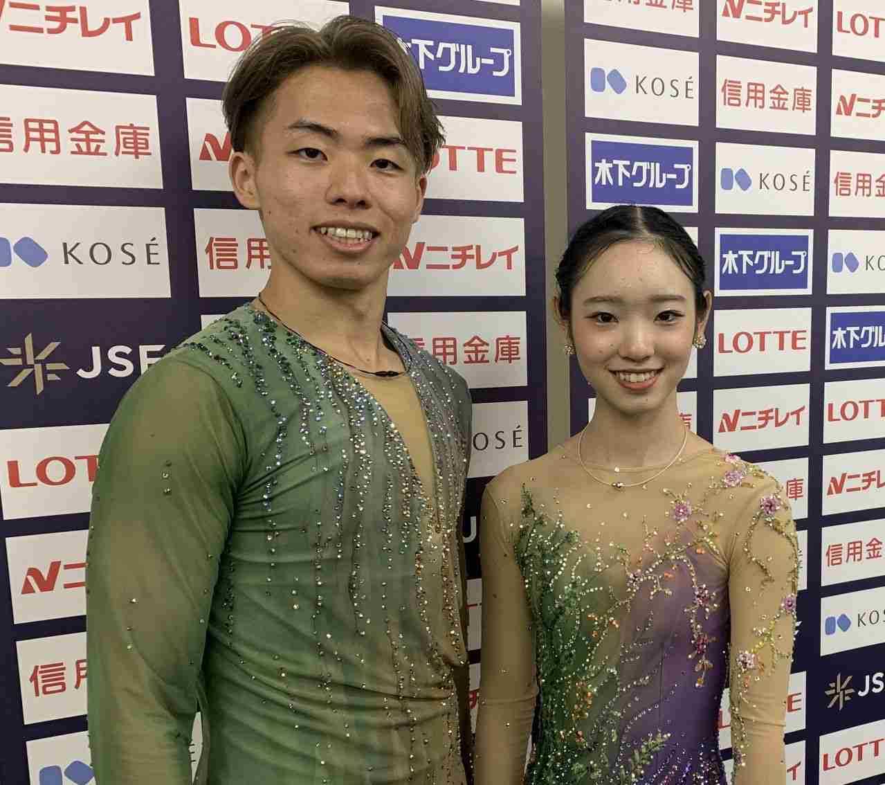 「ゆなすみ」長岡、森口組は２戦連続の４位　カップル結成後初の表彰台ならずも確かな成長を示す【フィギュア・フィンランディア杯】（中日スポーツ） - Yahoo!ニュース