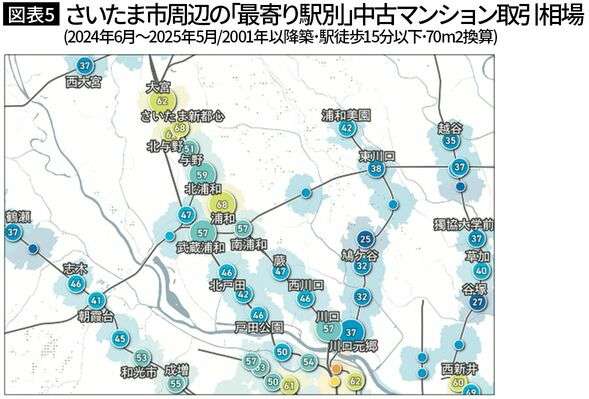 もはや｢一馬力｣ではさいたま市にも幕張に住めない…データが示す都内23区の中古マンションの異常な値上がり