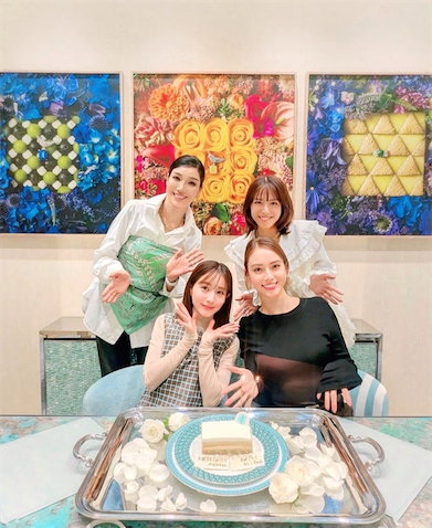 まるでSATC！ アンミカ、田中みな実・若槻千夏・滝沢カレンとの豪華4ショット公開 - モデルプレス