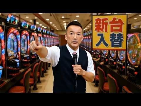 パチンコ店長になった山本太郎