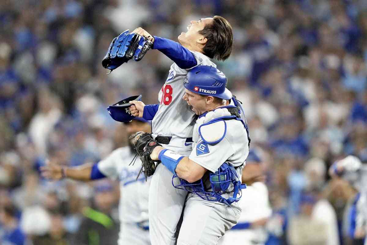 ドジャース、死闘を制して球団史上初の連覇達成！　山本由伸が連投好救援でWS3勝目　スミス決勝弾　大谷翔平は三回途中KOも総力戦でひっくり返す