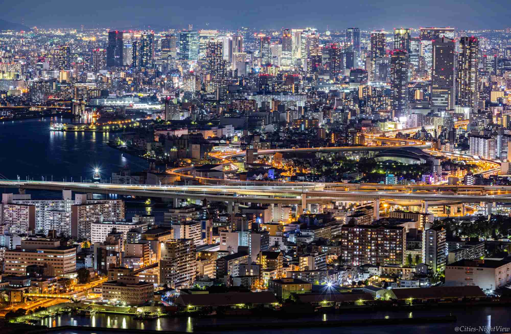 飛行機から見る日本、あるある。