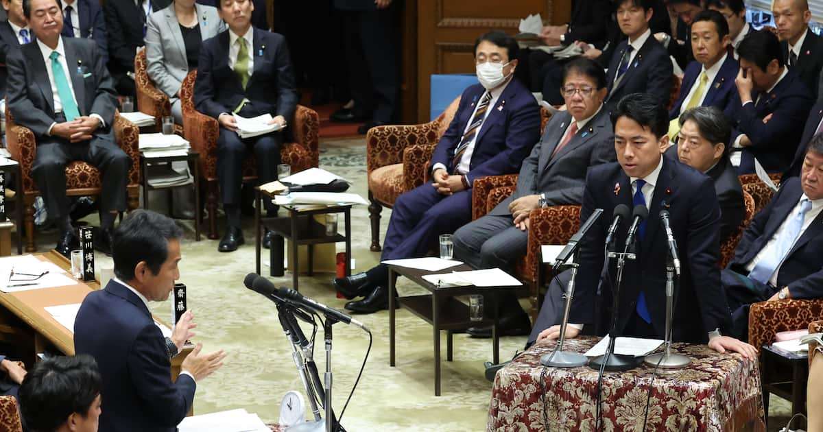 「立民が何を求めているのか分からない」小泉防衛相　台湾有事巡る高市首相答弁への追及に - 産経ニュース