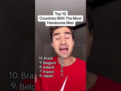 Top 10 Countries With The Most Handsome Men