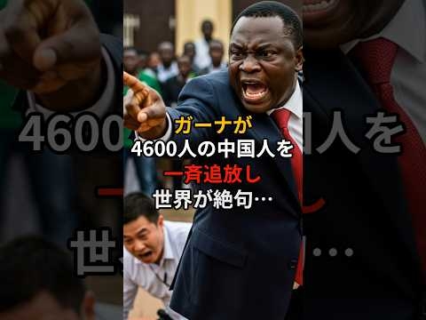 ガーナが4600人の中国人を強制送還