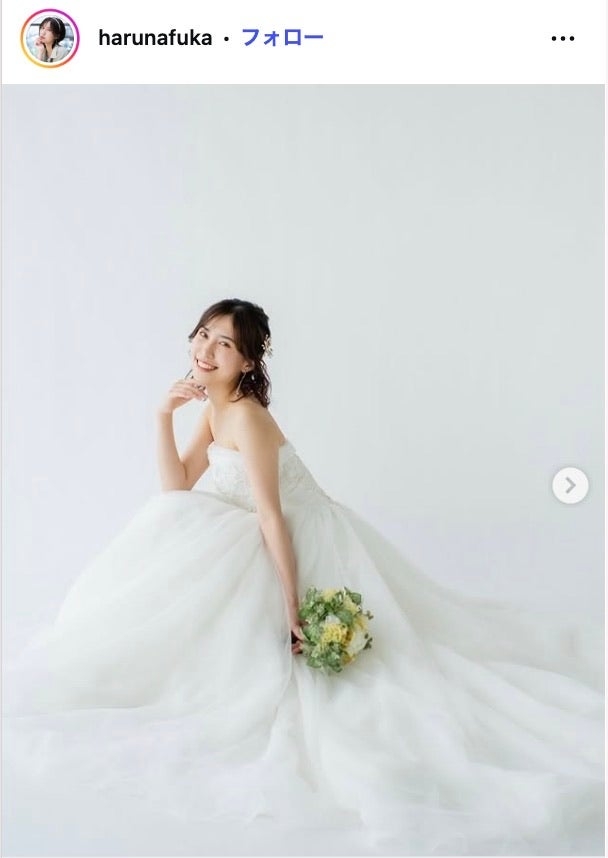 “はるかぜちゃん”春名風花、18歳上の夫・岩崎MARK雄大とのウエディングフォト公開「絵になる」「本当に美しい」と反響