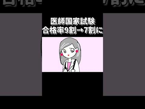 医師国家試験ムズくなって医学部人気下がるのか？ #shorts #鈴木さんちの貧しい教育