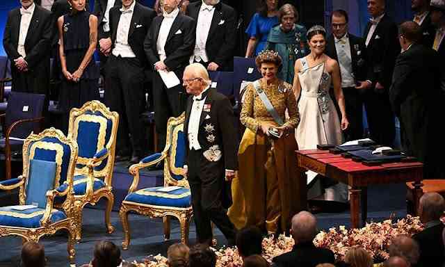 Swedish Royal Family Attends the 2025 Nobel Prize Award Ceremony