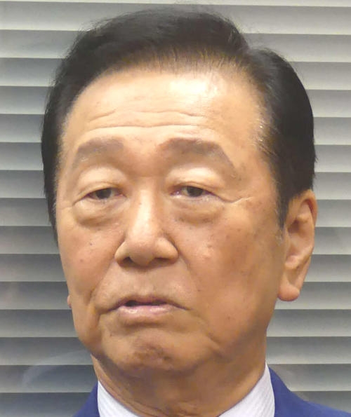 小沢一郎氏が批判、高市首相は「一人勝手に暴走」深まる日中関係対立に「一体、何が目的なのか」 - 政治 : 日刊スポーツ