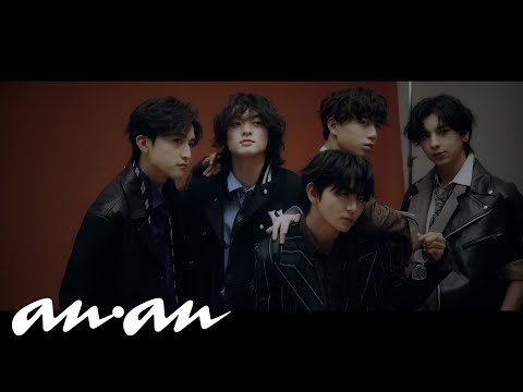 話題の新星5人組・STARGLOWの #anan撮影ビハインド